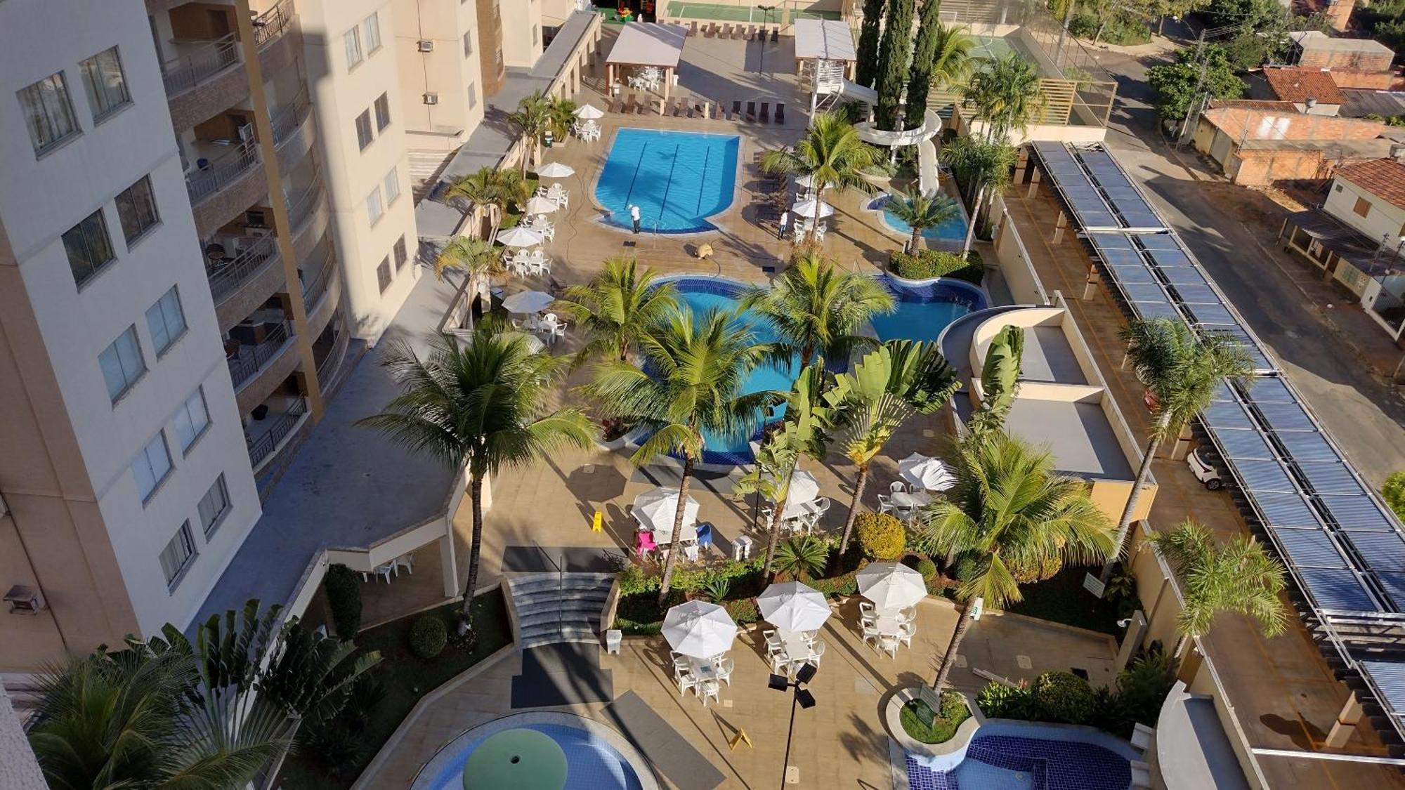 Prive Das Thermas II Caldas Novas - Achei Ferias - Com Roupa De Cama ภายนอก รูปภาพ
