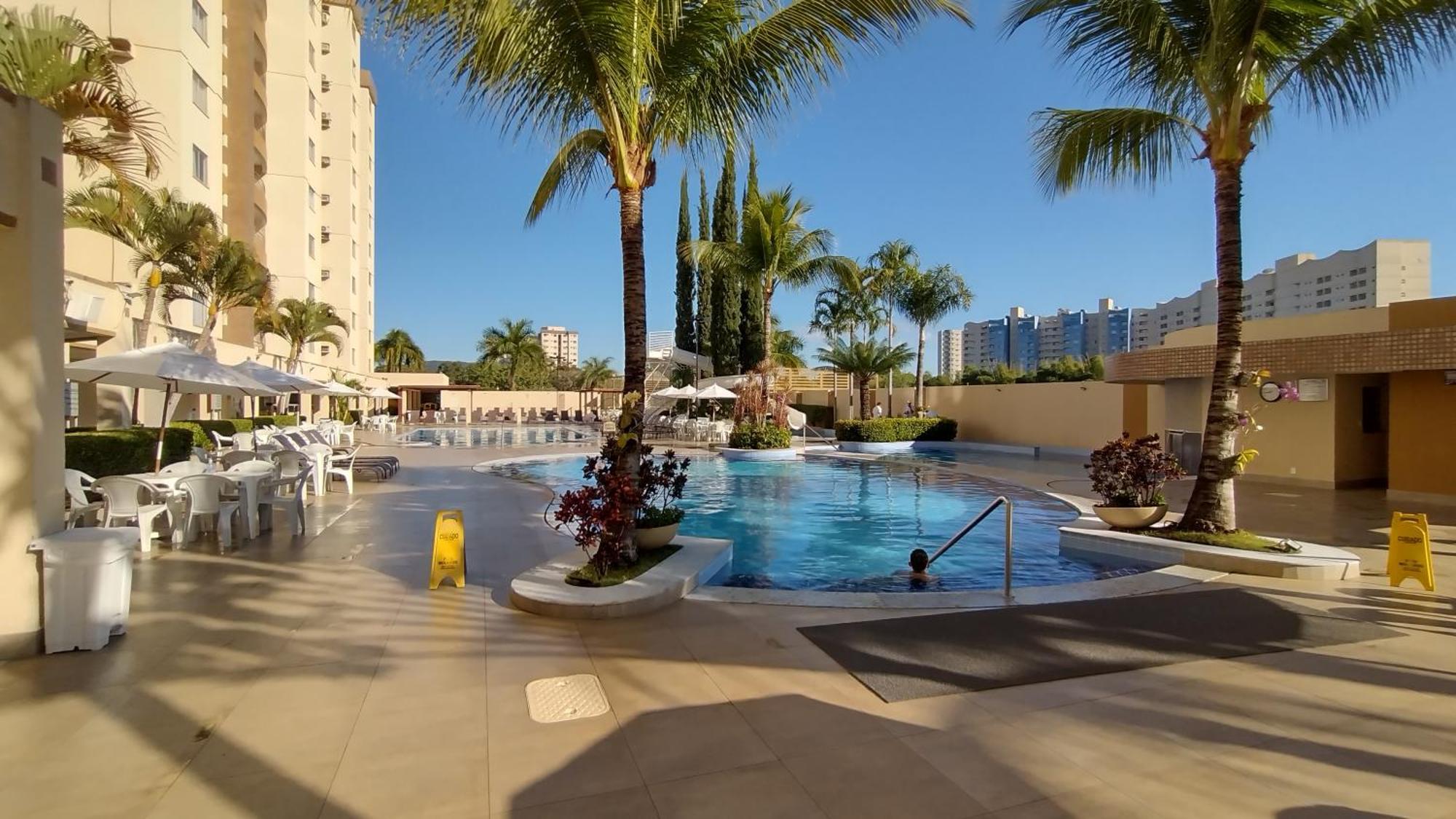 Prive Das Thermas II Caldas Novas - Achei Ferias - Com Roupa De Cama ภายนอก รูปภาพ