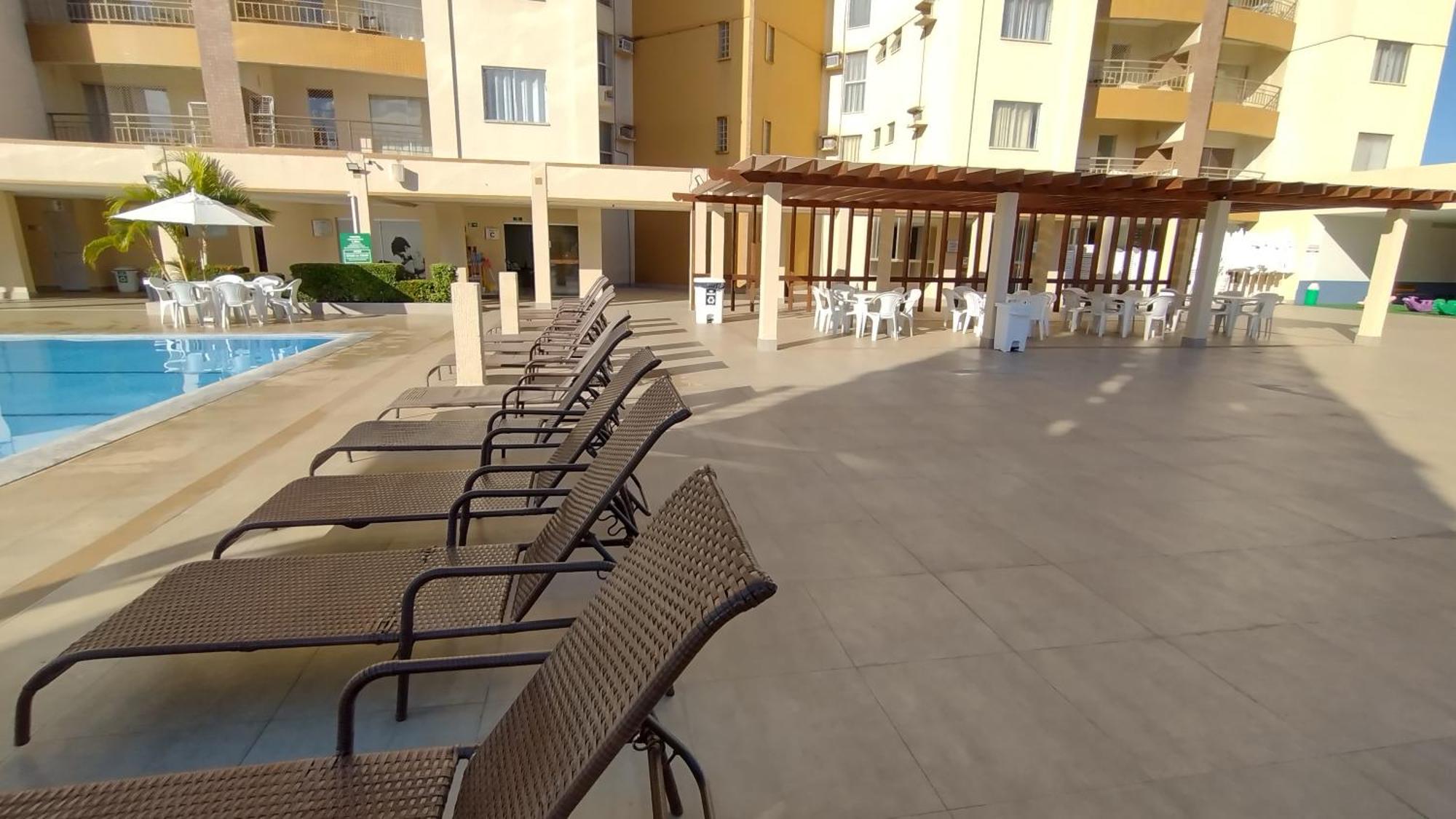 Prive Das Thermas II Caldas Novas - Achei Ferias - Com Roupa De Cama ภายนอก รูปภาพ